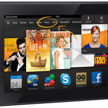 Replace touch screen Amazon kindle fire HDX 7