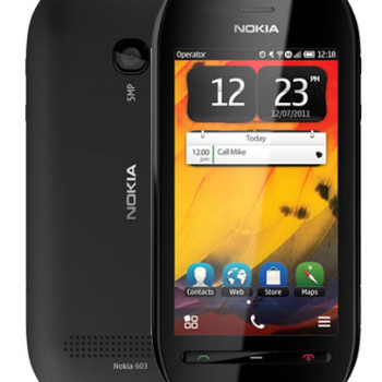 Replace sim tray Nokia 603