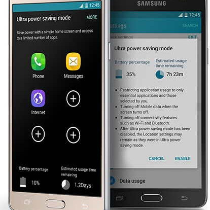 Replace Back cover Frame Samsung Galaxy On 7 Pro