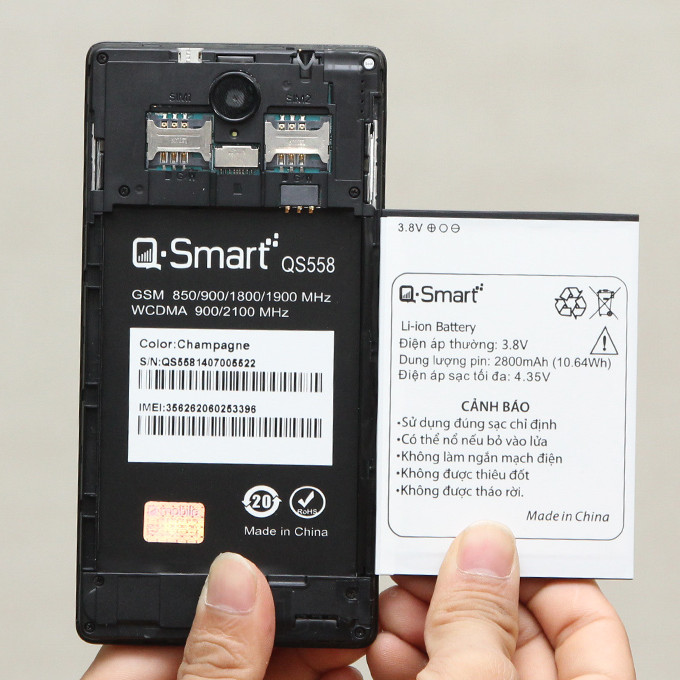 Replace touch screen Q-Smart QS558 Hồ Chí Minh Replace touch screen Q-Smart QS558