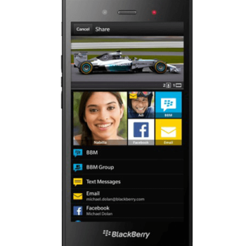 Replace Touch Screen Black Berry Z3